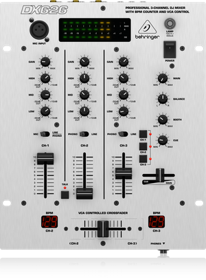Behringer Pro Mixer DX626 5-channel DJ Mixer